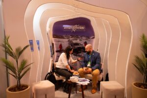 Entrevista en el stand de Emergencias durante Argentina Mining Norte 2026