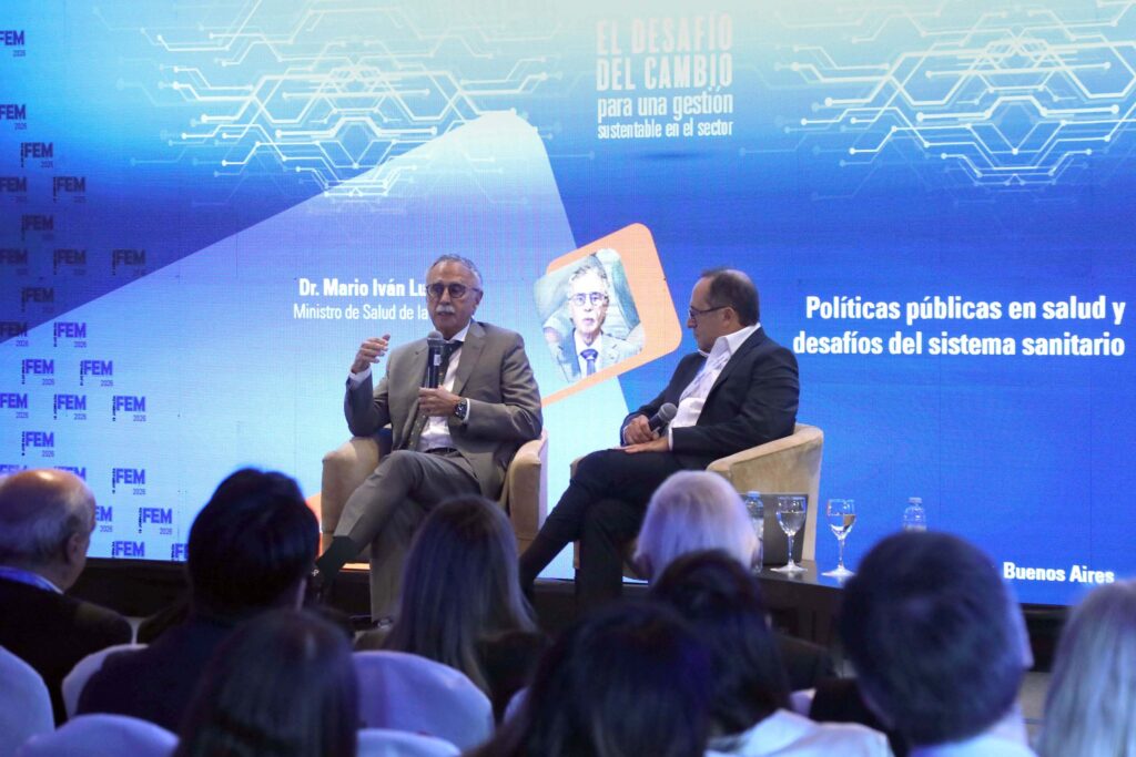 José Sánchez, Presidente de Grupo IHSA, disertó junto al Ministro de Salud de la Nación en la III Jornada FEM 2026